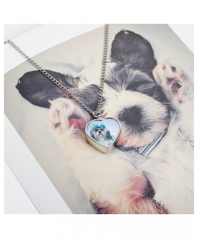 Custom Pet Urn Necklace, Alloy Memorial Pendant Necklace, Dog Pendant Necklace Multi 4 $10.80 Necklaces