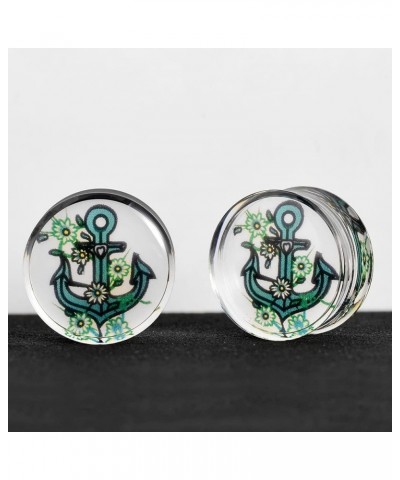 2 PCS Resin Acrylic Transparent Screw Tunnels Ear Expander Stretcher Piercing Ear Gauges 28mm PO-D3196 $9.12 Body Jewelry