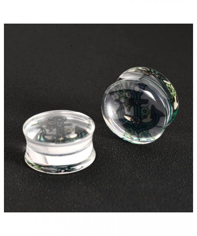 2 PCS Resin Acrylic Transparent Screw Tunnels Ear Expander Stretcher Piercing Ear Gauges 28mm PO-D3196 $9.12 Body Jewelry