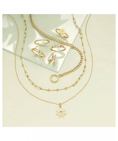 by Ross-Simons 14kt Yellow Gold Paper Clip Link and Bead Necklace 18.0 Inches $126.92 Necklaces