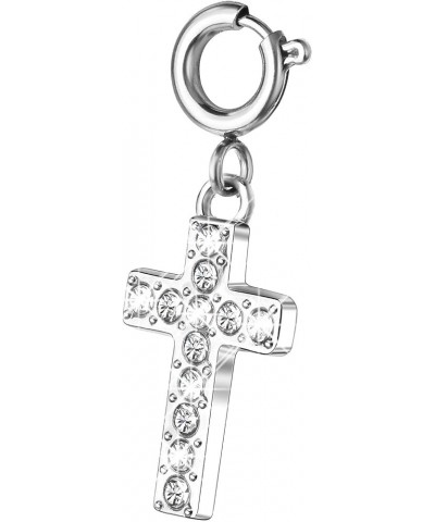 Charms Compatible with Apple Watch Bracelet Women Cross/Silver $8.24 Bracelets