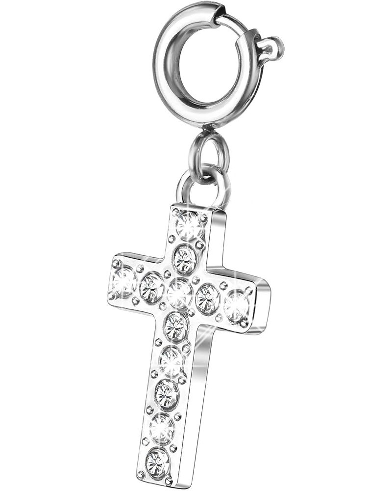 Charms Compatible with Apple Watch Bracelet Women Cross/Silver $8.24 Bracelets