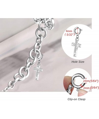 Charms Compatible with Apple Watch Bracelet Women Cross/Silver $8.24 Bracelets