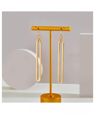 Geometric Link Drop Dangle Earrings for Women Long Link Dangle Earrings Jewelry Gift,Gold&Silver Gold Elegant Link $10.82 Ear...