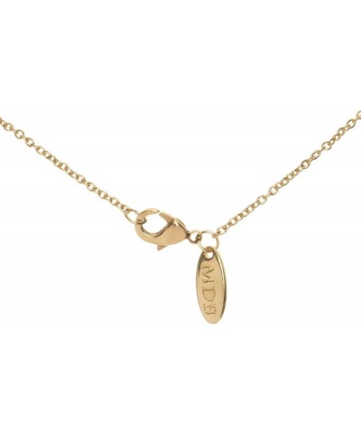 Personalized Dainty Monogram Initial Letter Necklace Gold Tone for Women P $10.89 Necklaces