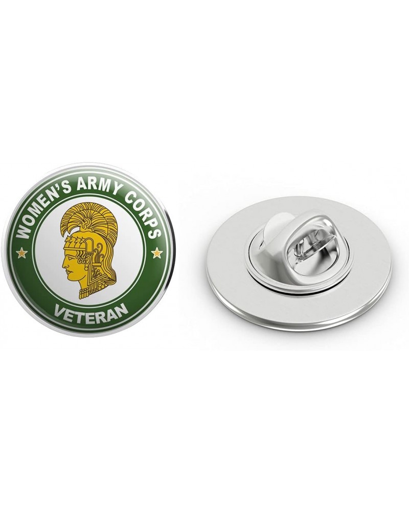 US Army Women's Army Corps Veteran Metal 0.75" Lapel Hat Pin Tie Tack Pinback $8.52 Brooches & Pins