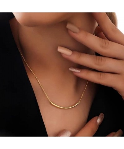 2022 Fashion New Chunky Chain Necklace Women Simple Toggle Clasp Stainless Steel Chain Necklace for Women Jewelry Gift 8 $20....