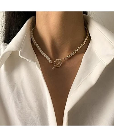 2022 Fashion New Chunky Chain Necklace Women Simple Toggle Clasp Stainless Steel Chain Necklace for Women Jewelry Gift 8 $20....