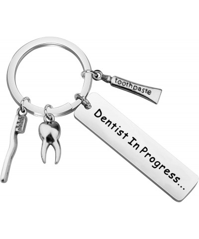 Future Dentist Gift Dental Hygienist Gift Dental Keychain Dentist In Progress Keychain Graduation Gift for DH Assistant Denti...