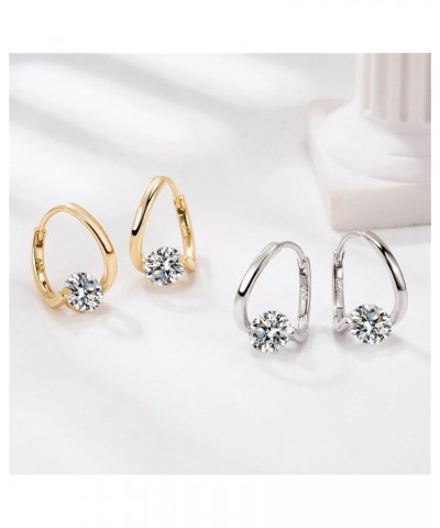 Susumz Earrings, Susumz Germanium Earrings For Women, Susumz Lymphatic Magnetherapy Earrings 2Pcs*Gold $8.60 Earrings