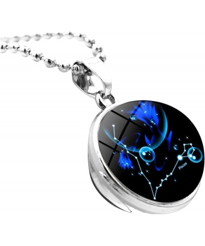 Glow Planet Dome Double Dark System Glass Galaxy Sided In Pendant Necklace The Necklaces Pendants Fashion Personality Design ...