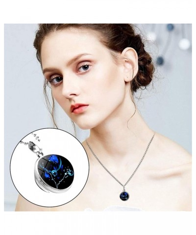 Glow Planet Dome Double Dark System Glass Galaxy Sided In Pendant Necklace The Necklaces Pendants Fashion Personality Design ...