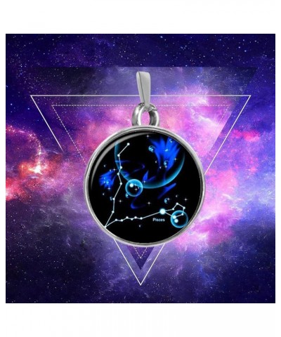 Glow Planet Dome Double Dark System Glass Galaxy Sided In Pendant Necklace The Necklaces Pendants Fashion Personality Design ...