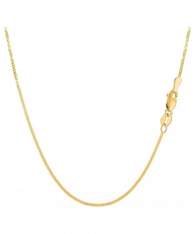 14k Yellow Gold Gourmette Chain Necklace, 1.0mm $94.50 Others