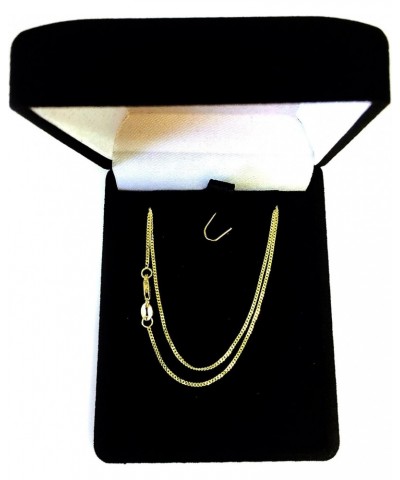 14k Yellow Gold Gourmette Chain Necklace, 1.0mm $94.50 Others