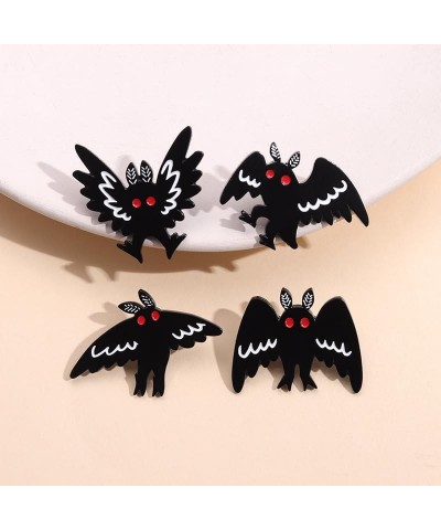 Punk Gothic Animal Bat Mothman Enamel Pins Backpack Hat Clothes Jewelry Brooch 4 $8.11 Brooches & Pins