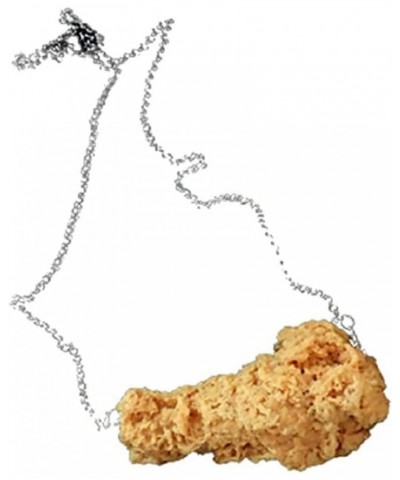 Simulation Fried Chicken Pendant Necklace Lovely Funny handmade Imitation Food Chicken Legs Wings Necklace Keychain Resin Cre...