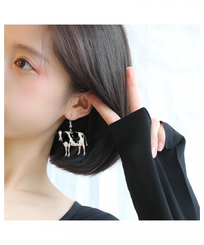 Weird Animal Drop Earring for Woman Girl Strawberry Chicken Jellyfish Peacock Birds Dangle Earring Funny Acrylic Earring Holi...