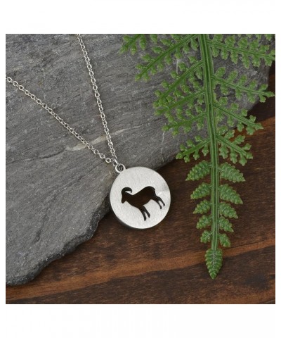 Animal Necklace 18K Gold Silver Plated Animal Cutouts Charm Pendant Necklace Bear Moose Goat Deer Elk Necklace Wildlife Natur...