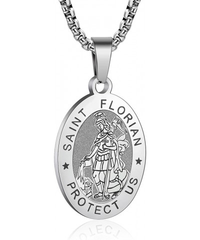 Saint St. Michael/Christopher/Virgin Mary/Benedict/Jude Thaddeus/Joseph/Patrick/Raphael/Francis/Florian/Thomas Aquinas/Anthon...