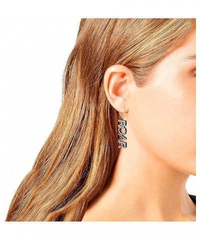 Lion Drop Earrings No Size CRYSTAL $19.60 Earrings