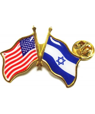 Israel USA Flag Lapel Pin US Israel Flag Lapel Pin American Israeli Flag Lapel Pin Israel UAS Friendship Flag Lapel Pin Suppo...