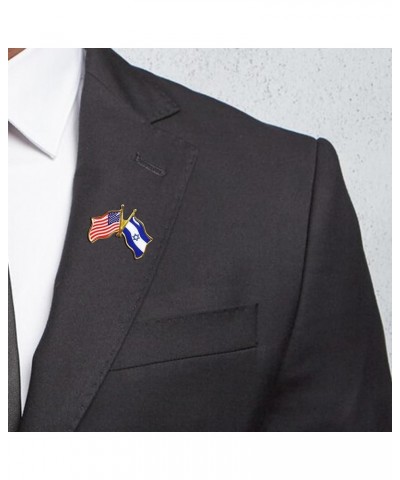 Israel USA Flag Lapel Pin US Israel Flag Lapel Pin American Israeli Flag Lapel Pin Israel UAS Friendship Flag Lapel Pin Suppo...