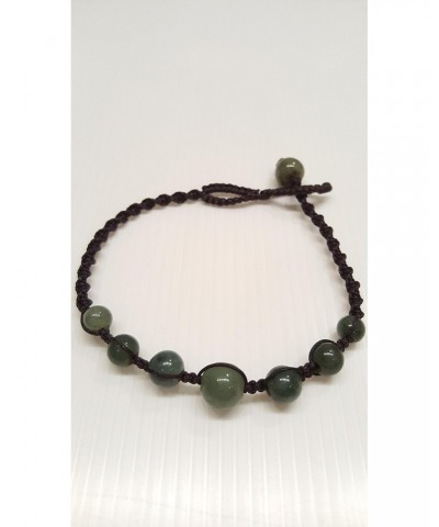 Infinityee888 Jade Bead Anklet Green Feng Shui for Men,Women Ankle Bracelet-AK01 $10.07 Others