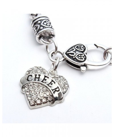 Cheer Hope Nurse Teacher Blessed Faith Believe Dance Bracelet Alloy Zircon Jewelry Cheer $8.54 Bracelets