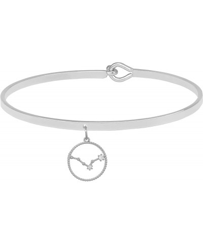 Womens Horoscope Zodiac Constellation Cuff Bracelet Pisces Silver $8.63 Bracelets