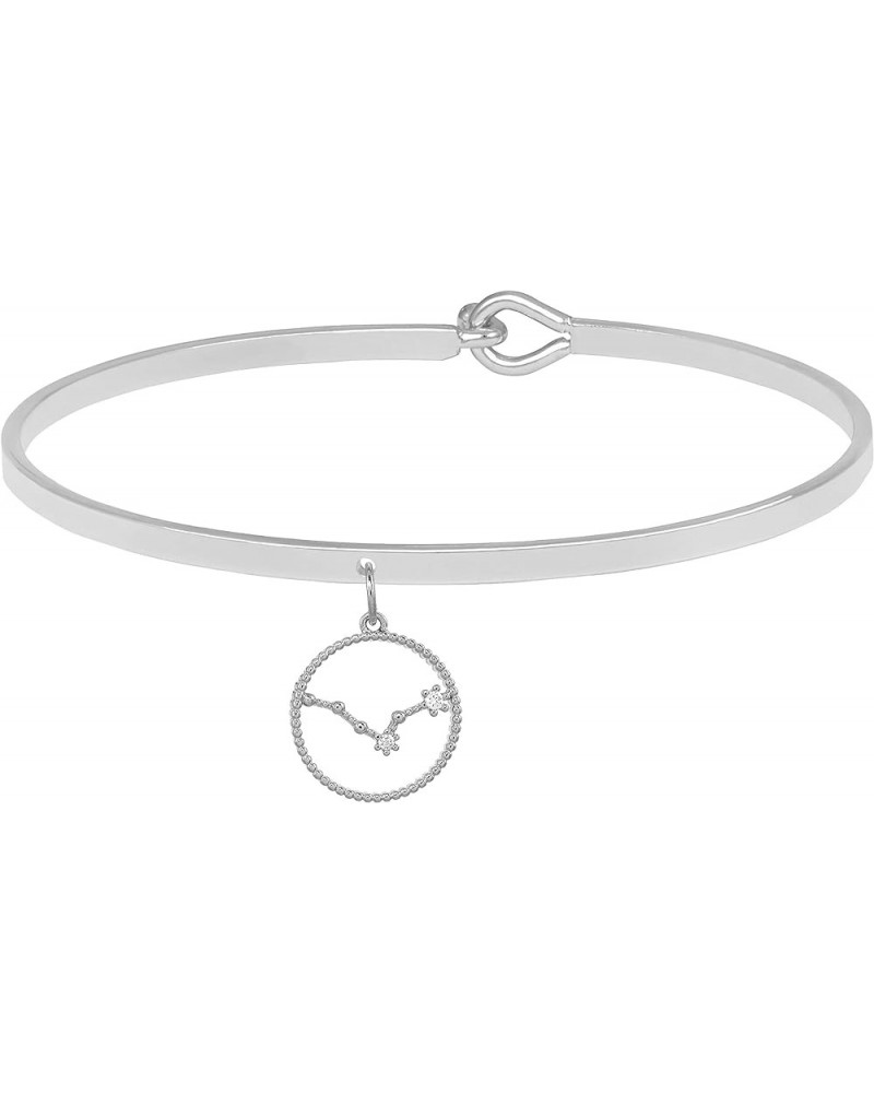 Womens Horoscope Zodiac Constellation Cuff Bracelet Pisces Silver $8.63 Bracelets