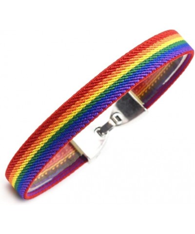 Gay Pride, LGTBI, Lesbian, LGBT, Trans and Rainbow Bracelet. Choose size 18-20 cm $7.70 Bracelets