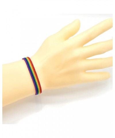 Gay Pride, LGTBI, Lesbian, LGBT, Trans and Rainbow Bracelet. Choose size 18-20 cm $7.70 Bracelets