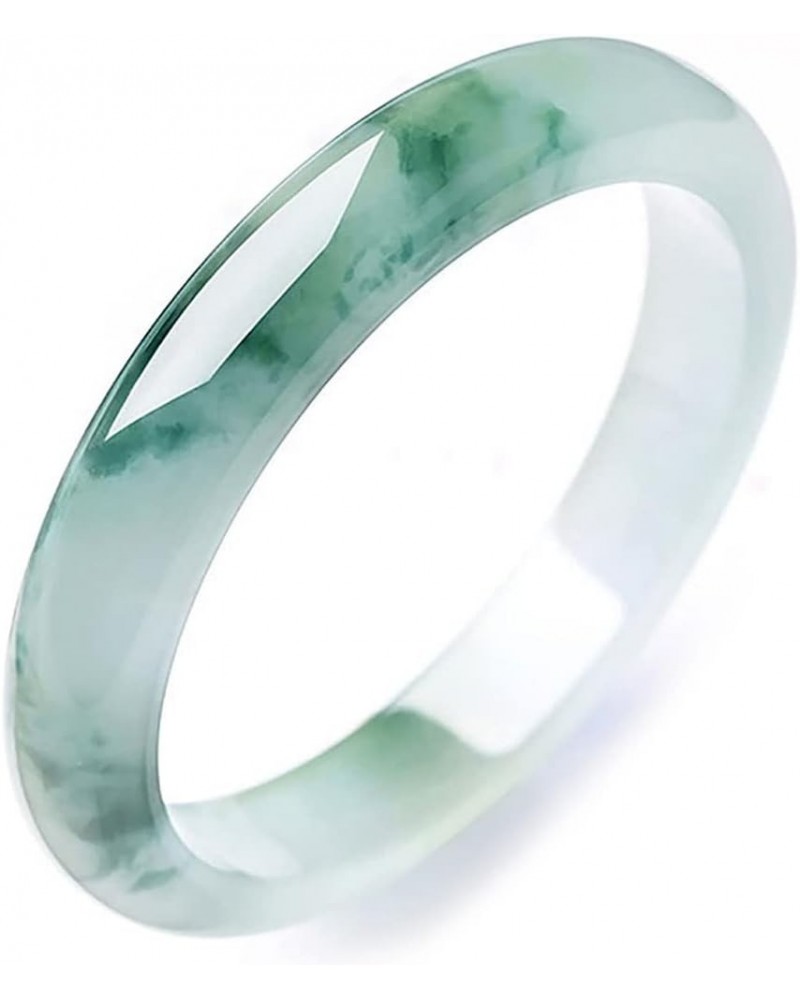 Natural Burmese Genuine Green Jade Bracelet for Women Classic Style Jadeite Bangle Jewelry, 54mm-64mm 64mm $84.05 Bracelets