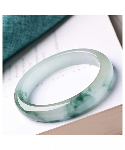 Natural Burmese Genuine Green Jade Bracelet for Women Classic Style Jadeite Bangle Jewelry, 54mm-64mm 64mm $84.05 Bracelets