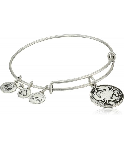 Zodiac II Expandable Wire Bangle Bracelet Cancer Russian Silver $13.74 Bracelets