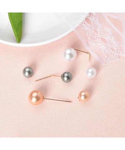 Artificial Pearl Brooch Pins for Women Girls Anti-Exposure Neckline Safety Pins for Clothes Sweater Shawl Clips for Women Men...