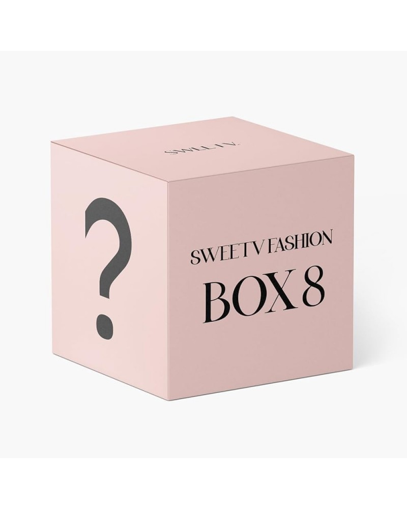 Fashion Mystery BOX Contains Fashion Hoops Which Randomly 8 Pairs $22.50 Earrings