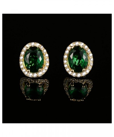 Emerald Crystal Earrings Pearl Drop Dangle Earring 14k Gold Plated Stud Huggie Earrings Vintage Long Short Jewelry Gifts A St...