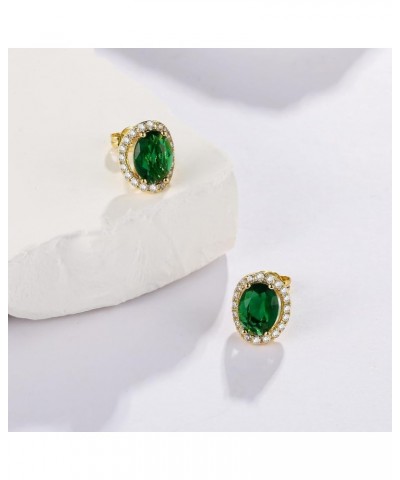 Emerald Crystal Earrings Pearl Drop Dangle Earring 14k Gold Plated Stud Huggie Earrings Vintage Long Short Jewelry Gifts A St...