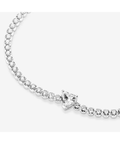 Beads & Pavé Bracelet Timeless Bracelet for Women - Features Sterling Silver & Cubic Zirconia - Mother's Day Gift 7.9 With Gi...