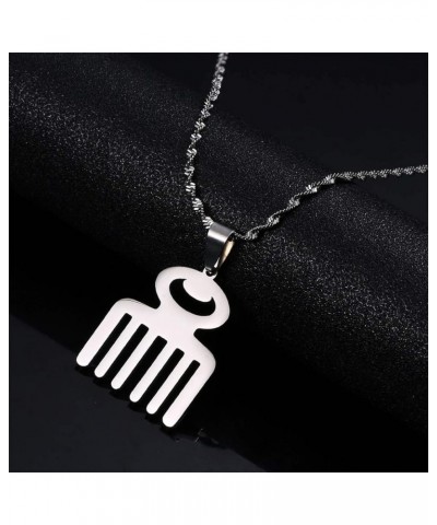 West African Wisdom Adinkra Symbols Meanings Pendant Necklace Stainless Steel Adinkra Gye Nyame Ethnic Jewelry F $7.83 Necklaces