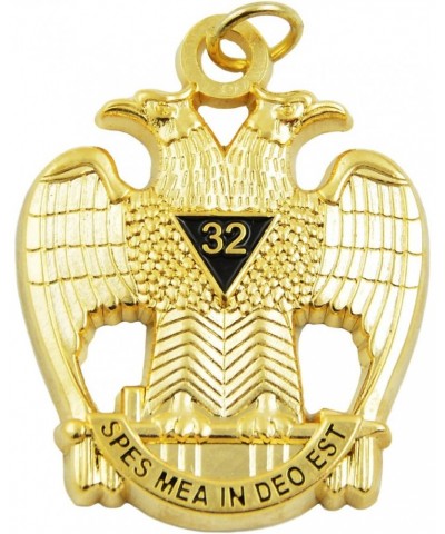 32nd Degree Scottish Rite Masonic Pendant - [Gold][1 1/2'' Tall] $14.49 Pendants