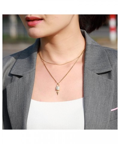 Necklaces for Women Gold Necklace for Women Initial Necklaces Custom 2pcs Layered Necklaces 18K Gold Jewelry Dainty Necklace ...