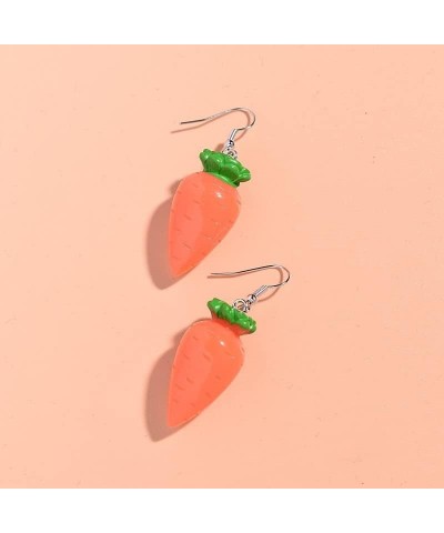 Beaded Easter Earrings for Women Girls Dangling Cute Rabbit Egg Earrings Easter Gifts for Women Friends Carrots+Bunny $7.09 E...