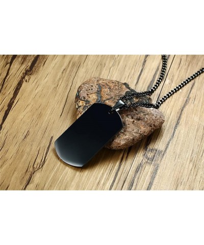 Custom Military Dog Tags Personalized Photo Name Date Quote Engraved Camo Pendant Customize Text & Picture Camoflauge Necklac...