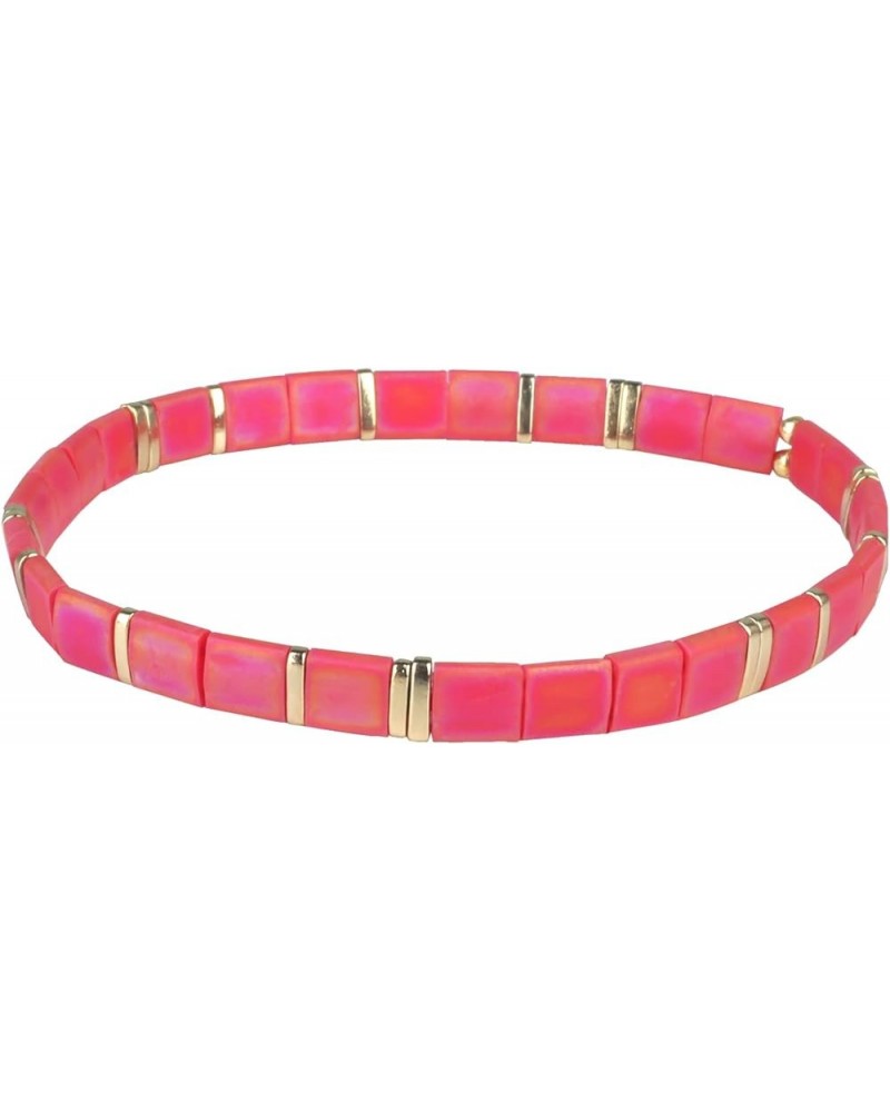 Stretch Bracelets Miyuki Tila Beads Bracelets Colorful Friendship Bracelets for Women 12H $8.75 Bracelets