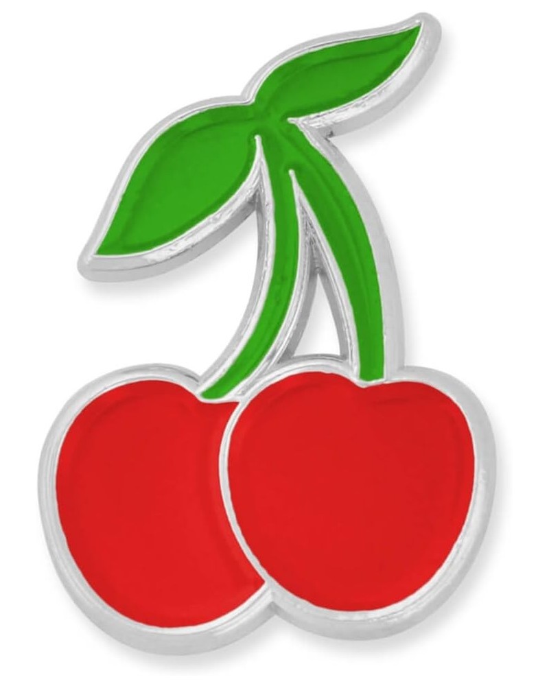 Fruit Food School Teacher Enamel Lapel Pin 1 Piece Double Cherry $20.51 Others