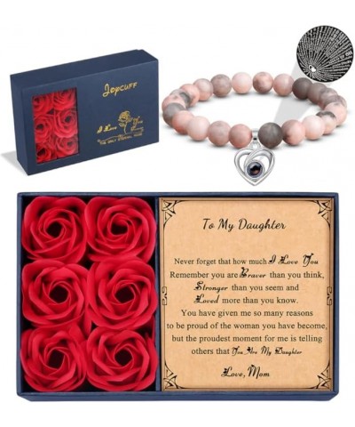 ??? ????????? ? ???? ??? ???????? Romantic Gifts Eternal Rose Gift Box for Daughter Granddaughter Girlfriend Sister Anniversa...