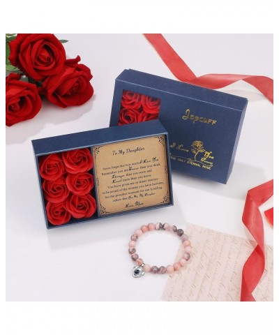 ??? ????????? ? ???? ??? ???????? Romantic Gifts Eternal Rose Gift Box for Daughter Granddaughter Girlfriend Sister Anniversa...